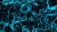 Abstract Background In Blue. Flickering Bright Energy. Glowing Texture. Stock Footage
