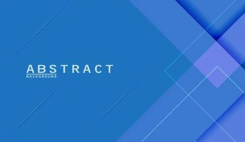 Abstract background with blue geometric shapes and lines dynamic composition 스톡 일러스트