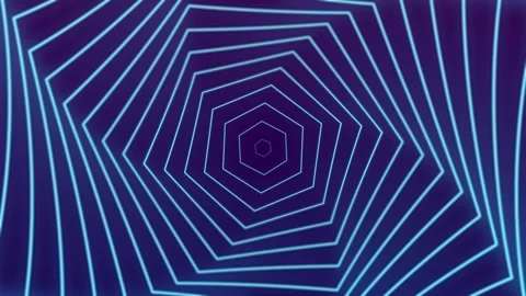 Abstract background blue glowing Lines Futuristic Technology Motion Loop Video stock 298489879