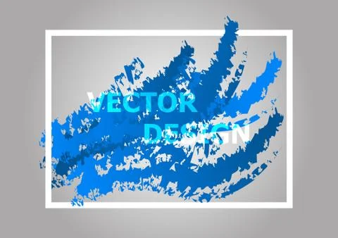 Abstract background with blue gradient Stock-Illustration