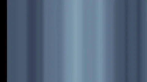 Abstract background blue grey colour stripes. Blue curtains show background Stock Footage