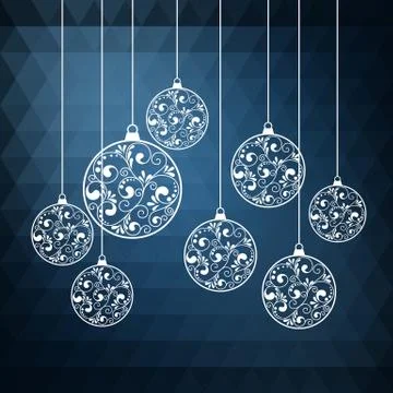 Abstract background blue Stock Illustration