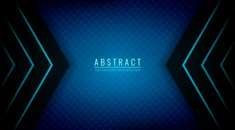 Abstract Background Blue Light Technology Geometric Vector Stockillustratie