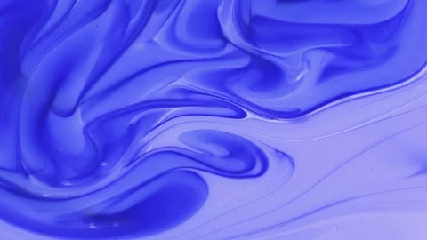 Abstract background with blue paint dissolving in light liquid Stock Footage 327575343