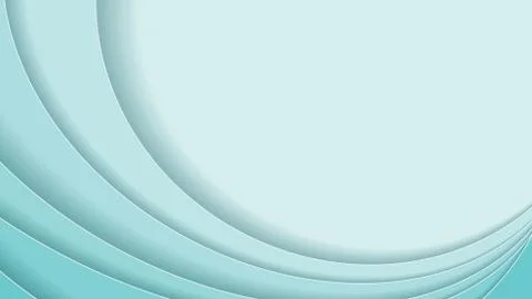 Abstract background with blue paper cut shapes. Vector illustration. Stock Illustration