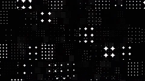 Abstract background with blue patterns, loop animation Stock Footage 232149912