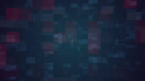 Abstract background with blue random squares motion high quality Stock Footage 277339539