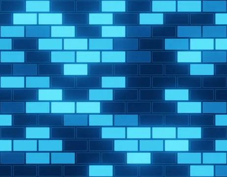 Abstract background  Blue rectangles Stock Illustration