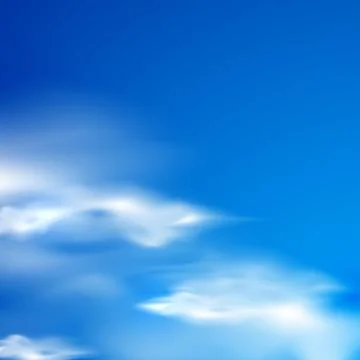 Abstract background with blue sky and clouds Stock Illustration