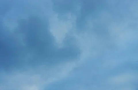 Abstract background of blue sky in cloudy weather. Stock Photos