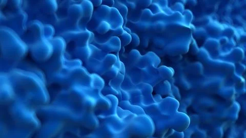 Abstract background with blue smoke. 3d illustration, 3d rendering. Иллюстрация