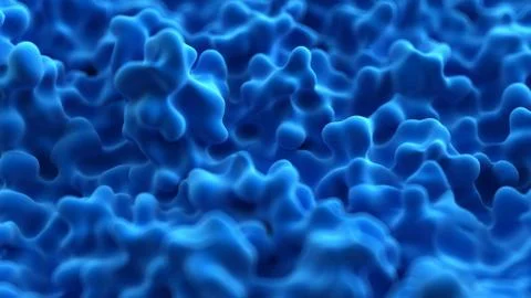 Abstract background with blue smoke. 3d illustration, 3d rendering. Stock Illustration