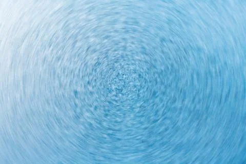 Abstract background. Blue snow surface in blur in funnel. Stock-Fotos