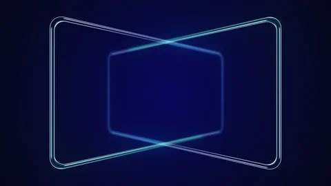 Abstract background blue spectrum loop animation light. Stock Footage 111236897