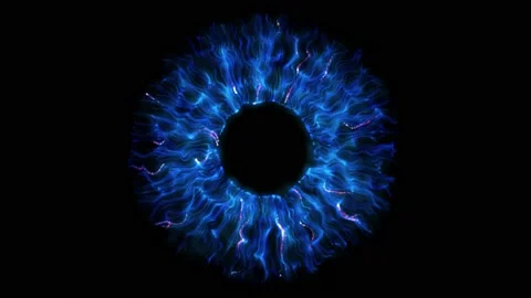 Abstract background blue sphere in space with glowing particles Stock Footage 218276551