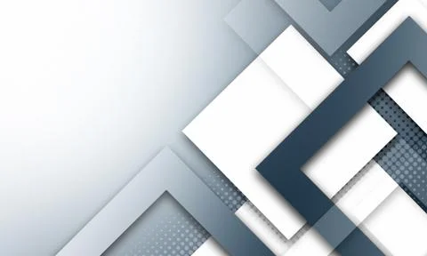 Abstract background with blue squares Stock Illustration