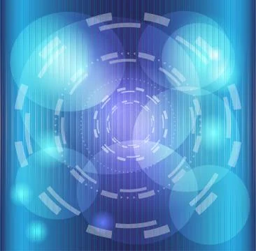 Abstract background blue stripes with blurred texture Stock Illustration