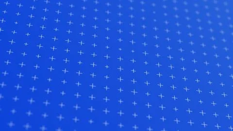 Abstract background in blue with texture of crosses Stock Illustration