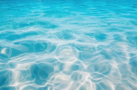 Abstract background blue water surface swimming pool,turquoise beach bluewate Stock Photos