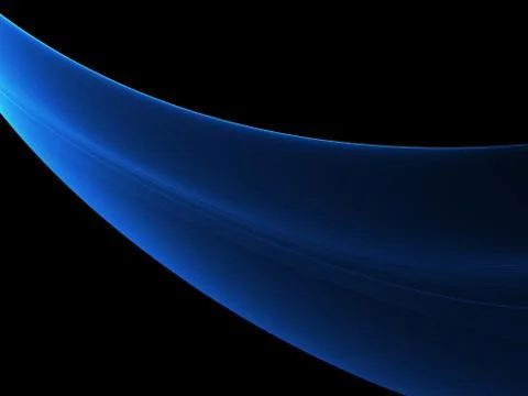 Abstract background, blue waved lines for brochure, website, flyer design Stock Illustration