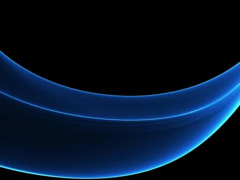 Abstract background, blue waved lines for brochure, website, flyer design Stock Illustration