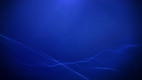 Abstract background with blue waves and smooth digital lines, soft light be.. 스톡 동영상 324198575