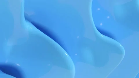 Abstract background with blue waves lopped 4K animation Video stock 181008623