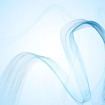 Abstract background with blue waves, vector, eps 10 Illustrazione stock