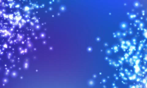 Abstract background, with blur effect. A lot of light points Stock Illustration