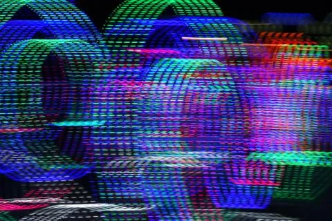 Abstract background of blurred dotted lines. Stock Photos