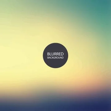Abstract Background - Blurred Image Stock Illustration