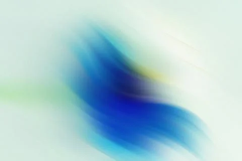 Abstract Background with Blurred Motion and Blue Green White Colors Stock Illustration
