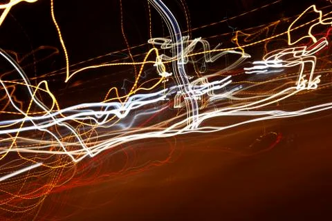 Abstract background blurred night Stock Photos