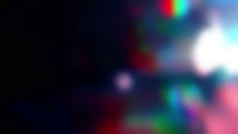 Abstract background with blurred rainbow colors on a black background. Stock Footage 231338818