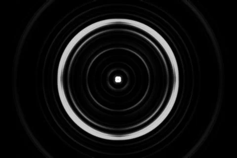 Abstract background, blurred white ring Stock Illustration