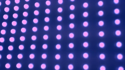 Abstract background of blurry blue led lights. 4K video Video stock 107801999