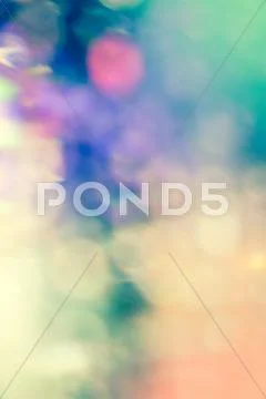 Abstract background with bokeh defocused lights Stock Illustration