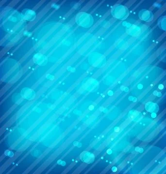 Abstract background with bokeh effect Stock Illustration