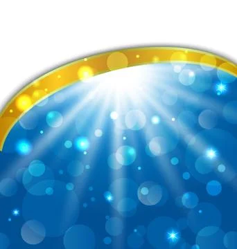 Abstract background with bokeh effect Stock Illustration