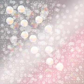 Abstract background. Bokeh effect Stock Illustration