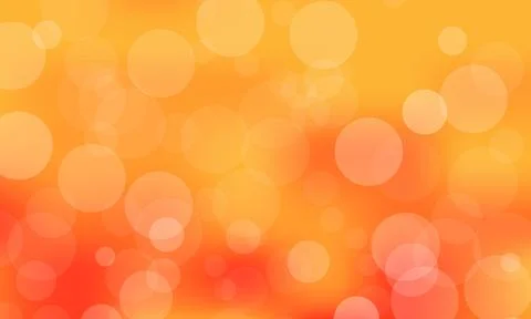 Abstract background with bokeh effects in orange colors. Abstract orange ba.. Stock-Illustration