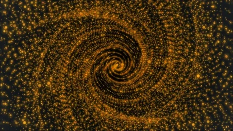 Abstract background with bokeh in the form of a spiral. Loop animations Stock Footage 73621238