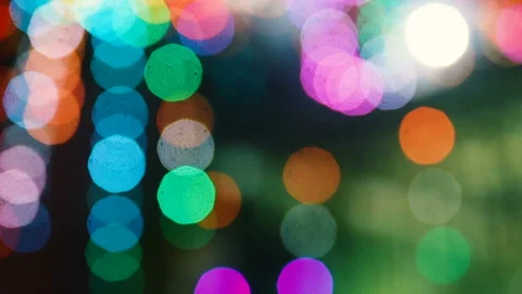 Abstract background with bokeh light effect	 Stock Footage 166077535