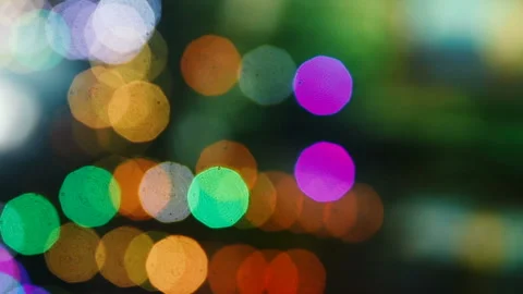 Abstract background with bokeh light effect	 Stock Footage 166077562