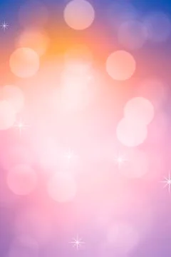 Abstract background with bokeh light effect Stock Illustration