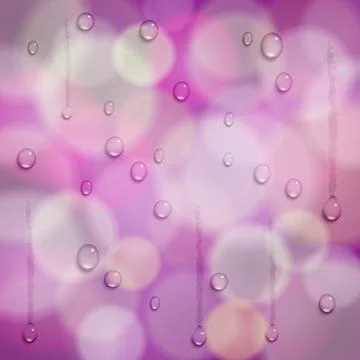 Abstract background with bokeh light effects Stock Illustration