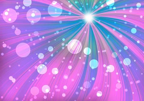 Abstract background bokeh light pattern Illustrazione stock