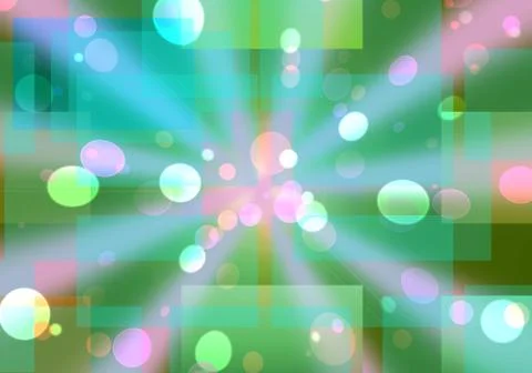 Abstract background bokeh light pattern Stock Illustration