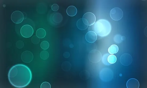 Abstract background with bokeh lights creative illustration sparkle wallpaper Stock Illustration