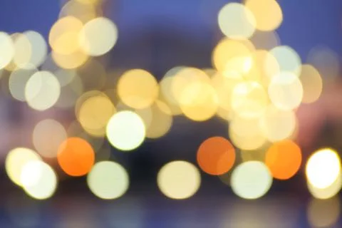 Abstract background of bokeh Foto stock